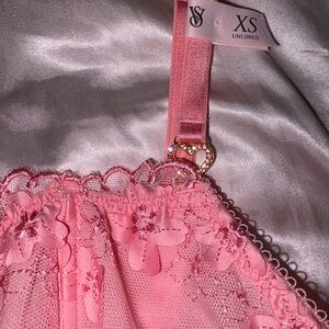 Victoria's Secret Pink Floral Lace Bralette